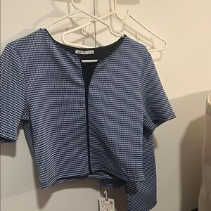 Zara blue Co- ord set